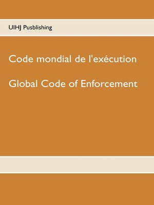 cover image of Code mondial de l'exécution